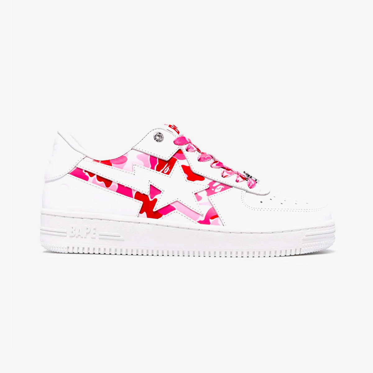 A Bathing Ape Bapesta Icon ABC Camo Pink 2024