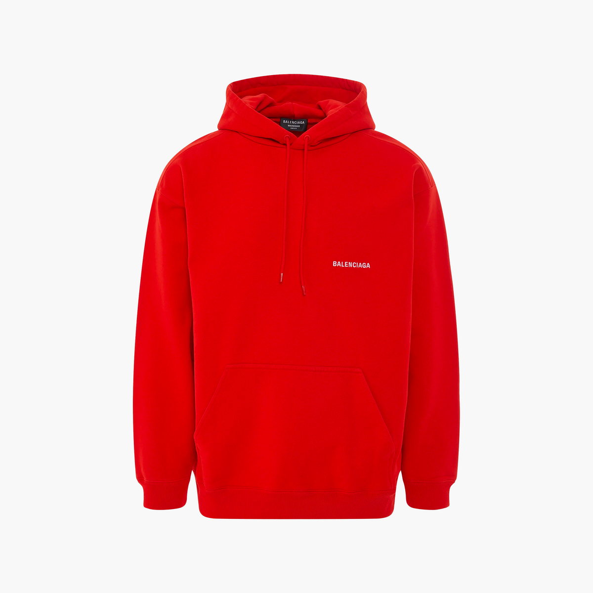 Balenciaga Hoodie Logo Rouge