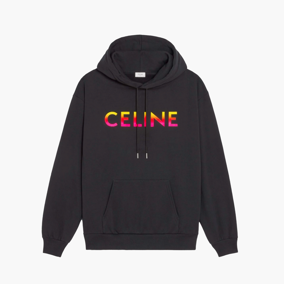 Celine Hoodie Logo Fade Noir