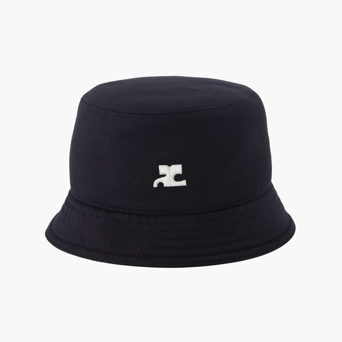 Courrèges Bob - Signature Logo Bucket - Black