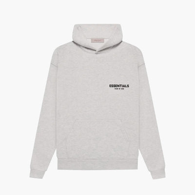 Essentials Hoodie Light Oatmeal Gris Clair Fear Of God
