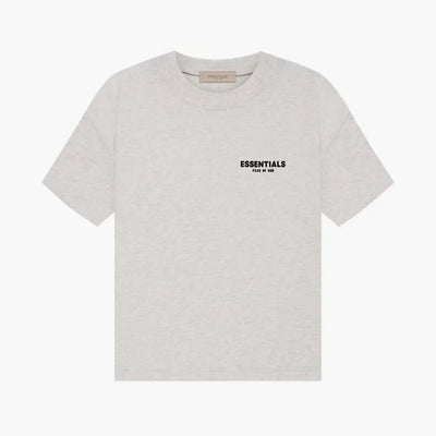 Essentials T-shirt Light Oatmeal Gris Clair Fear Of God