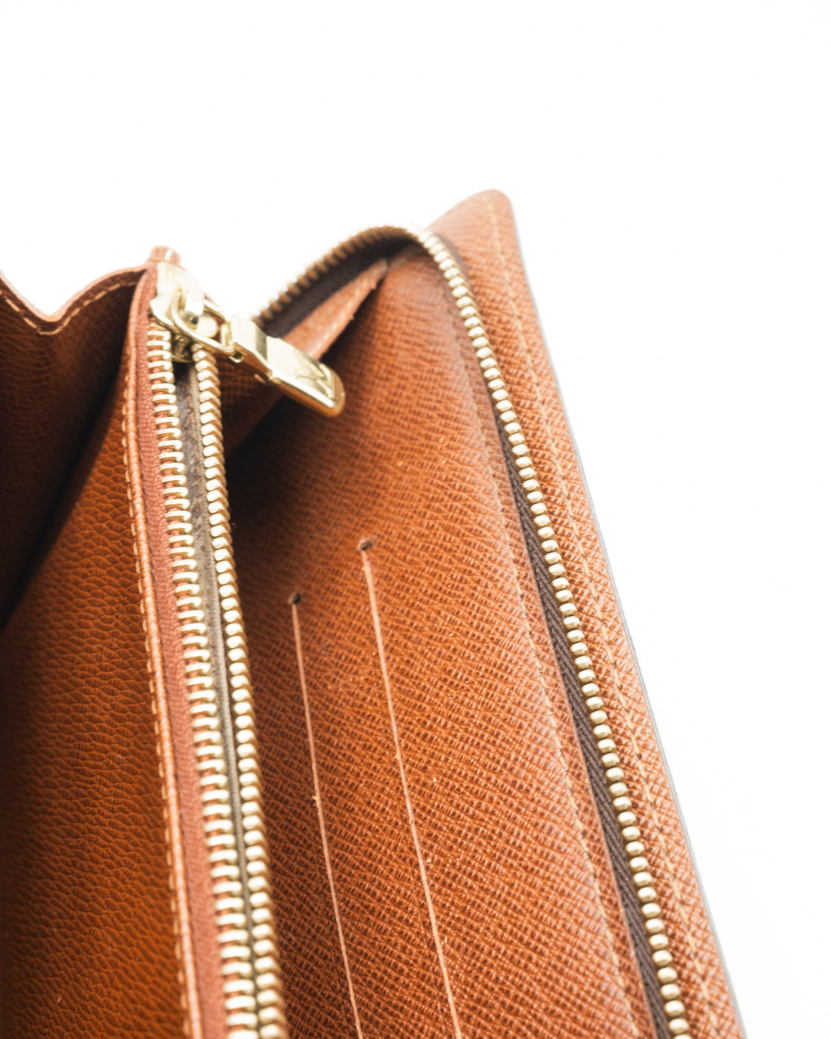 Louis Vuitton Portefeuille - Zippé Monogram - Brown Canvas