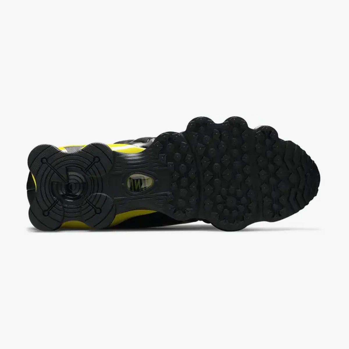 Nike Shox TL Black Dynamic Yellow Metallic Silver