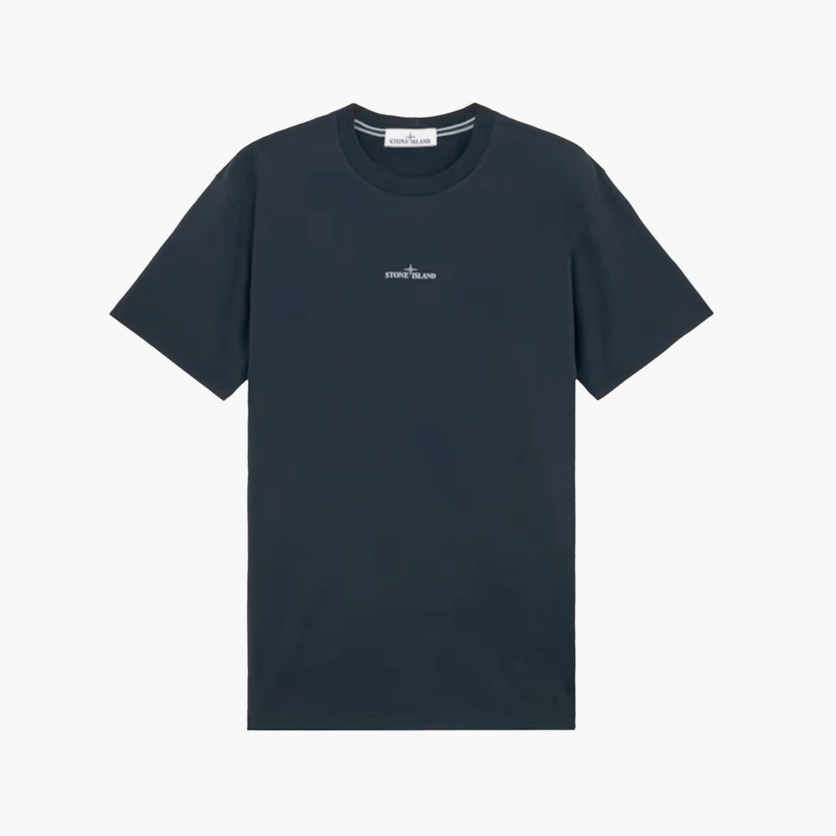 Stone Island Tee Shirt Logo - Navy