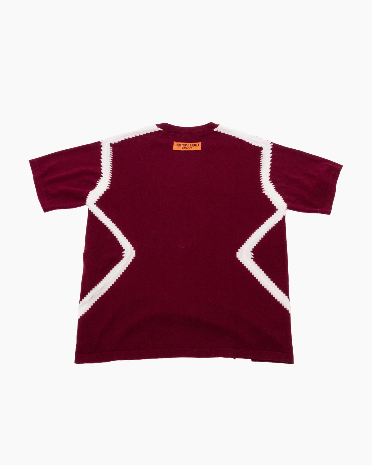 Louis Vuitton T-Shirt - Intarsia - Bordeaux