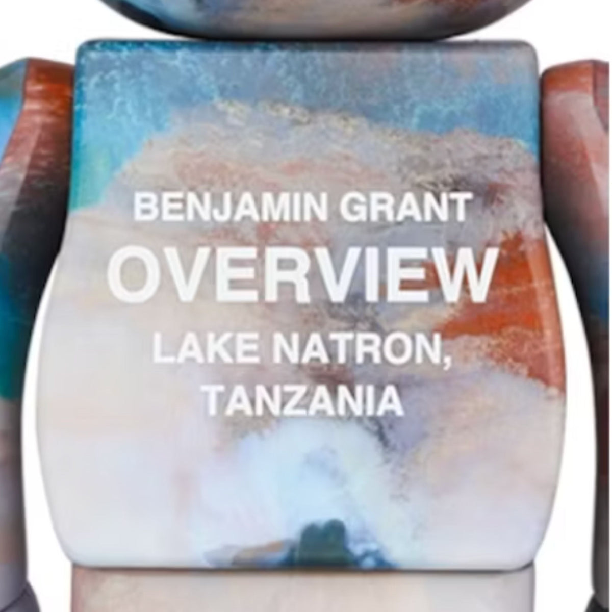 Bearbrick x Benjamin Grant (Aperçu) Ensemble 100% & 400% Lac Natron