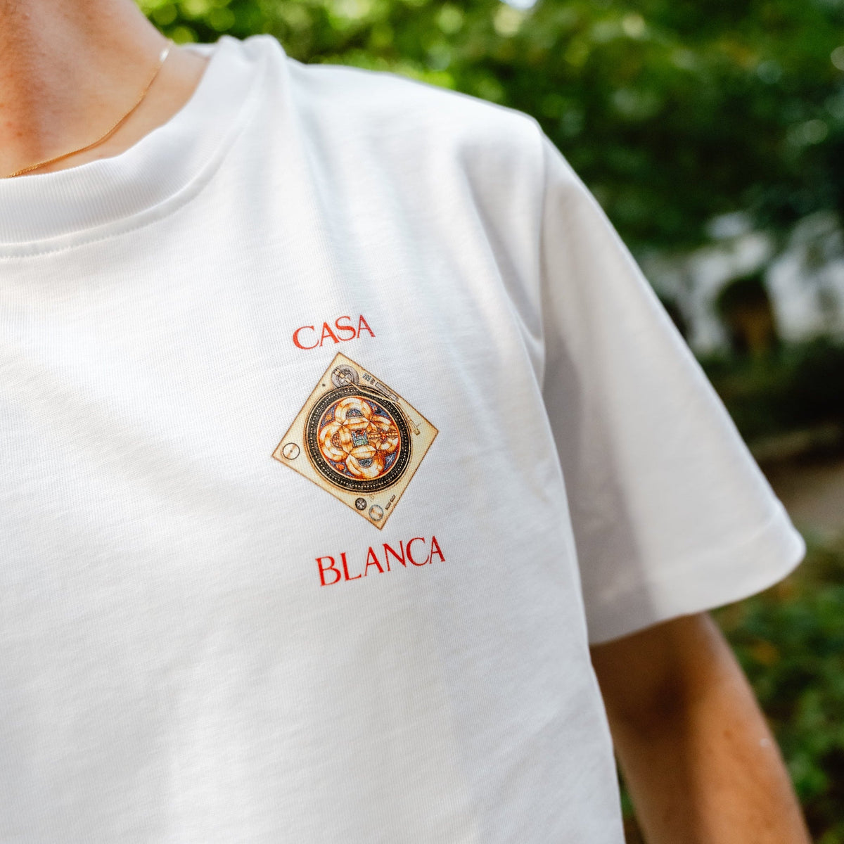 Casablanca T-shirt Plafond Orne De Musique
