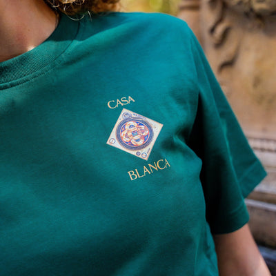 Casablanca T Shirt Plafond Orne de Musique Evergreen