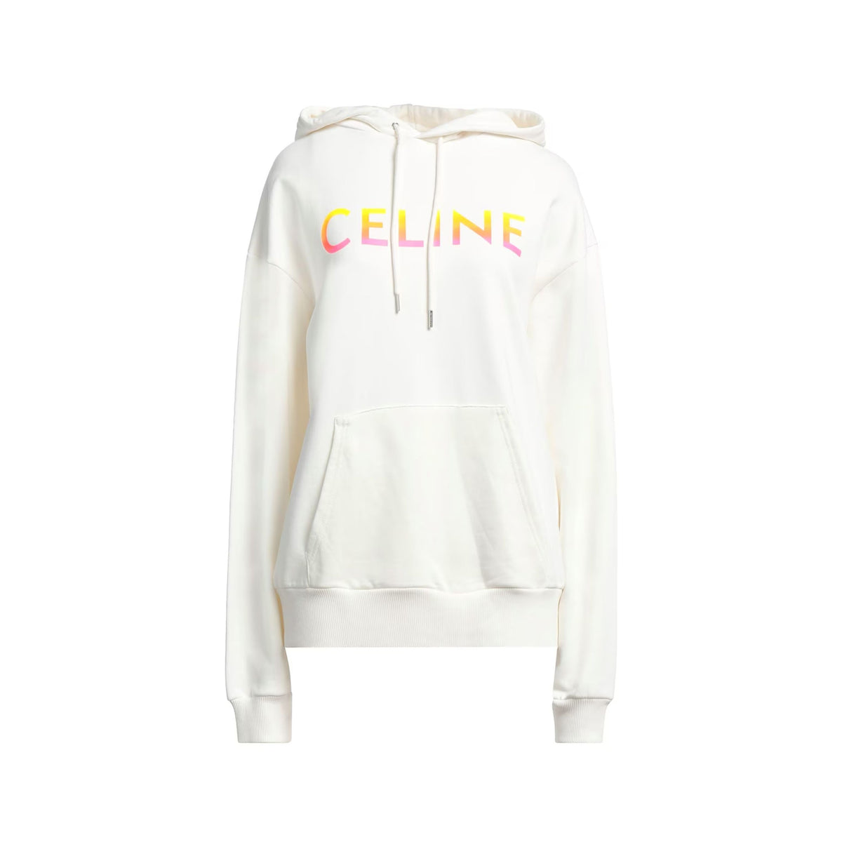 Celine Hoodie Logo Fade Beige