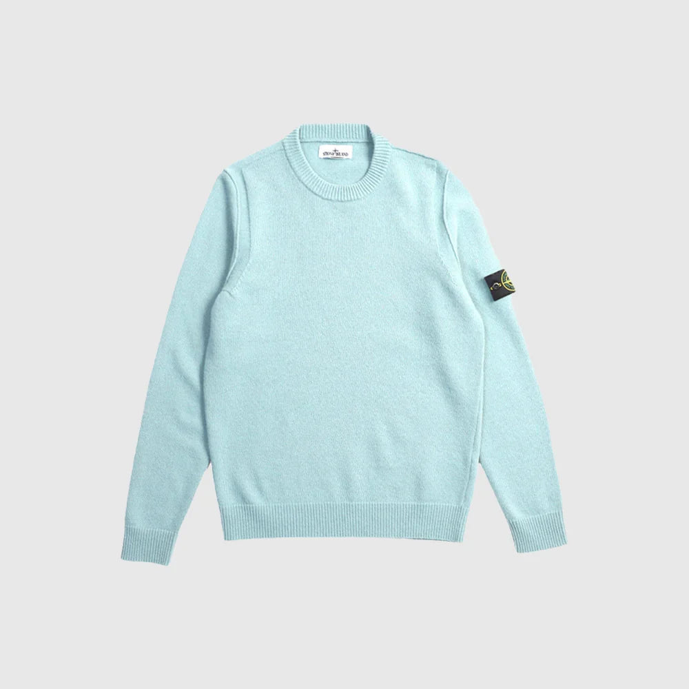 Crewneck - Wool - Blue