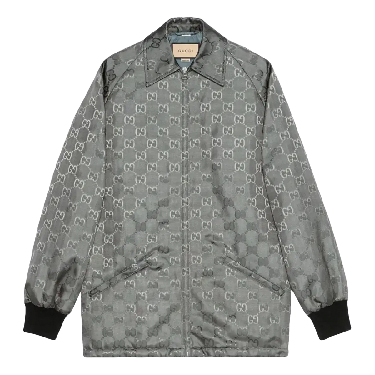 Gucci Veste Monogram Kaki