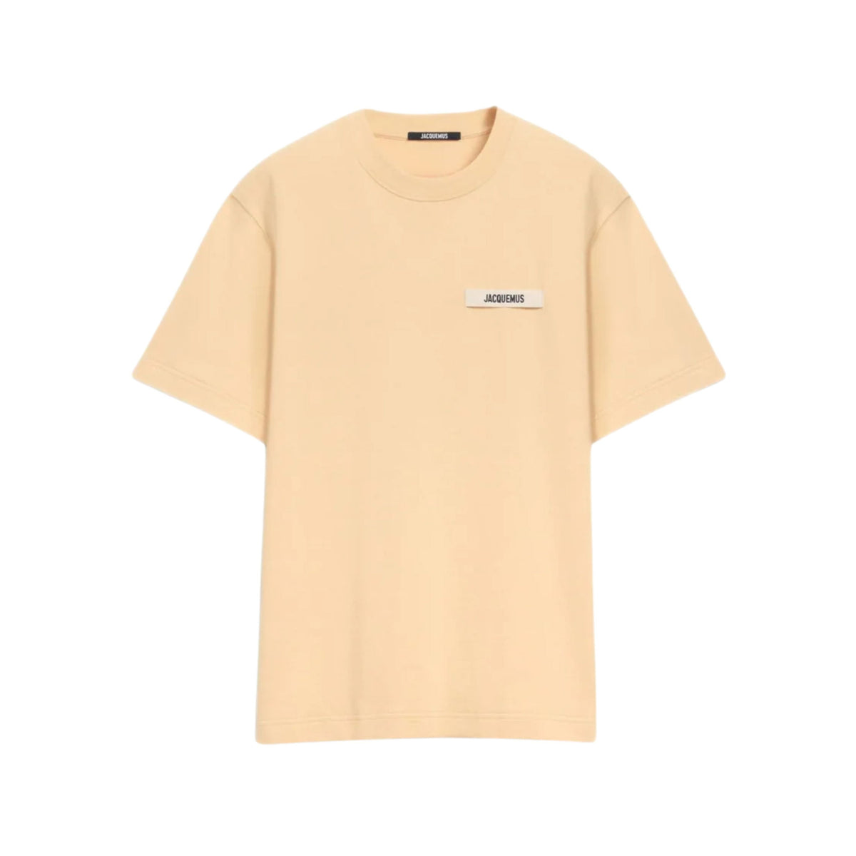 Jacquemus T-Shirt Gros Grain Light Beige