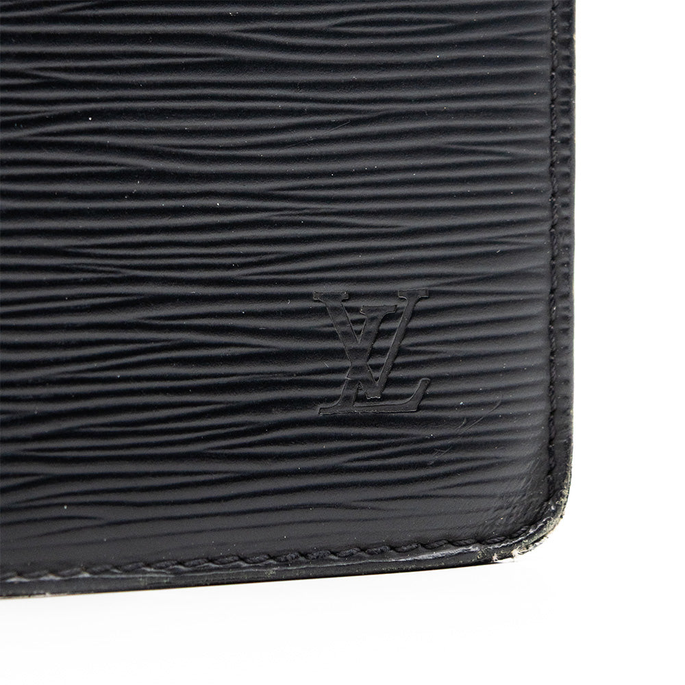 Louis Vuitton Pochette Cuir Epi Noir