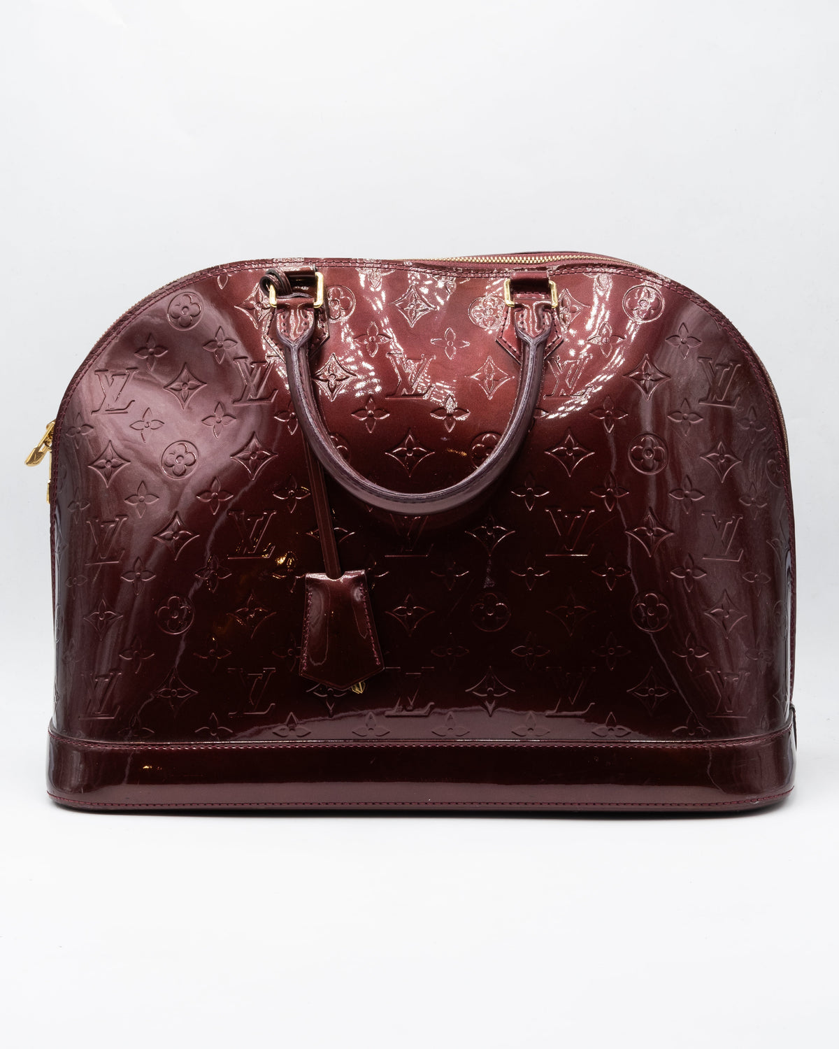 Louis Vuitton Sac à main - Alma MM - Vernis Aubergine