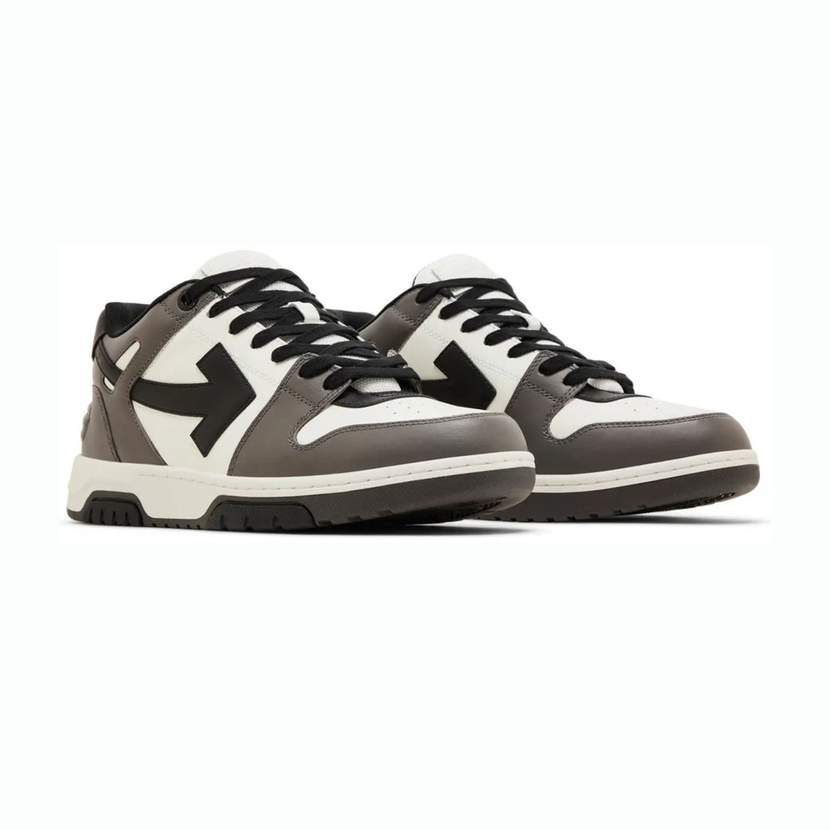 Off-White Out Of Office OOO Low Tops Grey Black