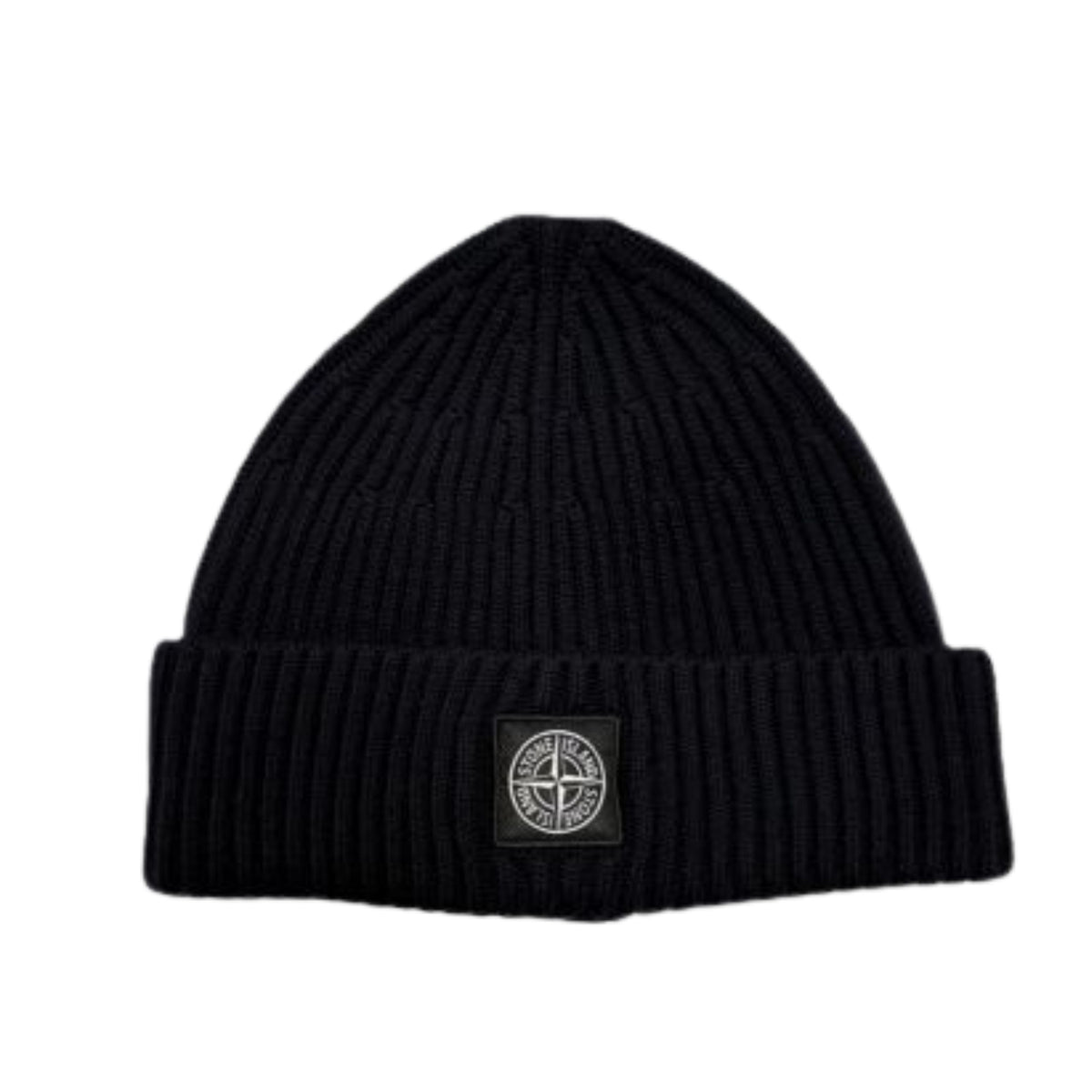 Stone Island Bonnet Laine Bleu