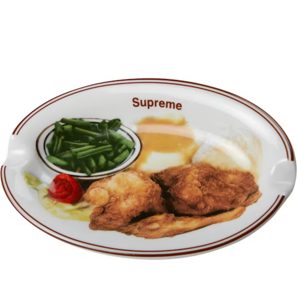 Suprême Chicken Dinner Plate Ashtray
