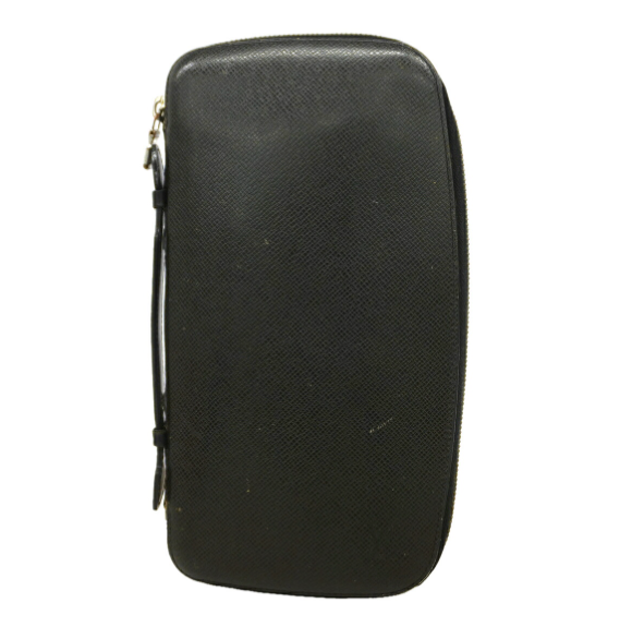 Portefeuille long en cuir Louis Vuitton Organizer