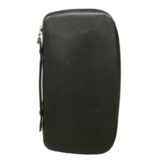 Portefeuille long en cuir Louis Vuitton Organizer
