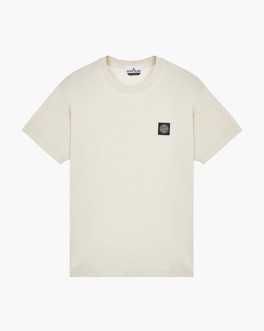 Stone Island T-Shirt  logo patch beige