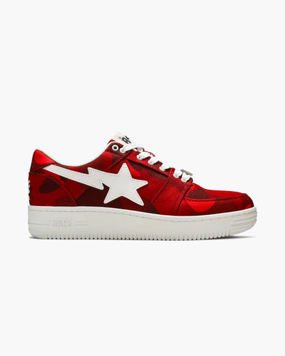 A Bathing Ape Bape Sta Low Camo Red