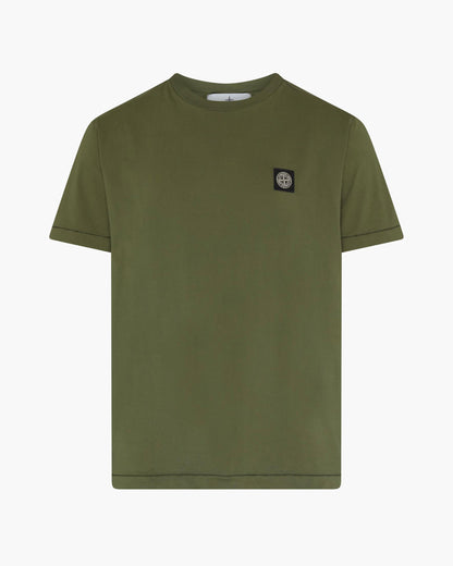 Stone Island Stone Island T-Shirt patch olive green