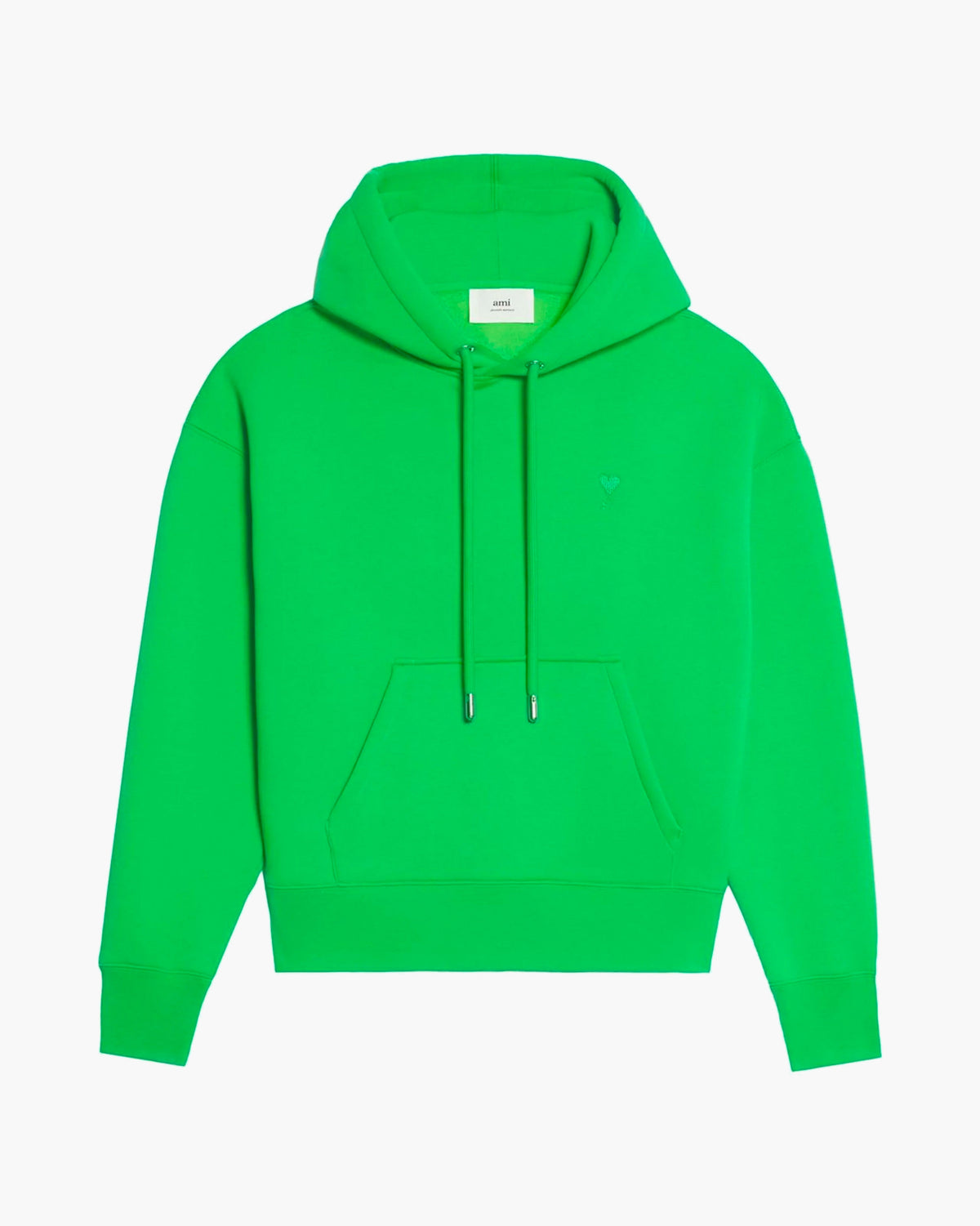 Ami Paris Hoodie Ami de Coeur Vert