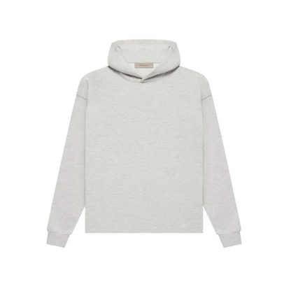 Essentials Hoodie Light Oatmeal Relaxed Gris Clair Fear Of God