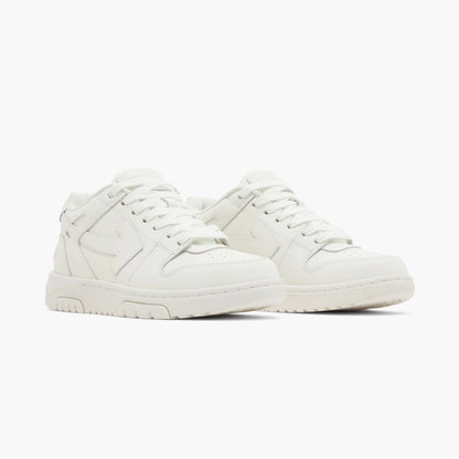 Off-White Out Of Office OOO Low Tops Leather White