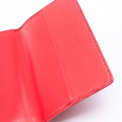 Louis Vuitton Porte Carte - Epi - Rouge