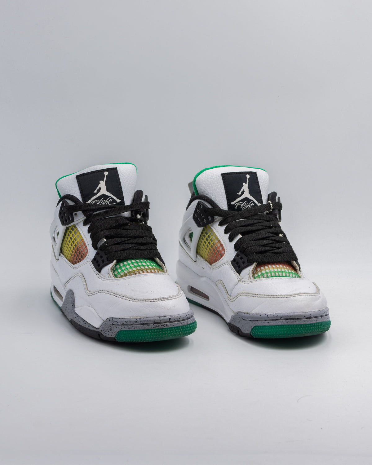 Air Jordan 4 Retro Lucid Green Rasta