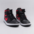 Air Jordan 1 Mid Black Siren Red