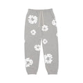 Denim Tears Pantalon de jogging The Cotton Wreath Gris
