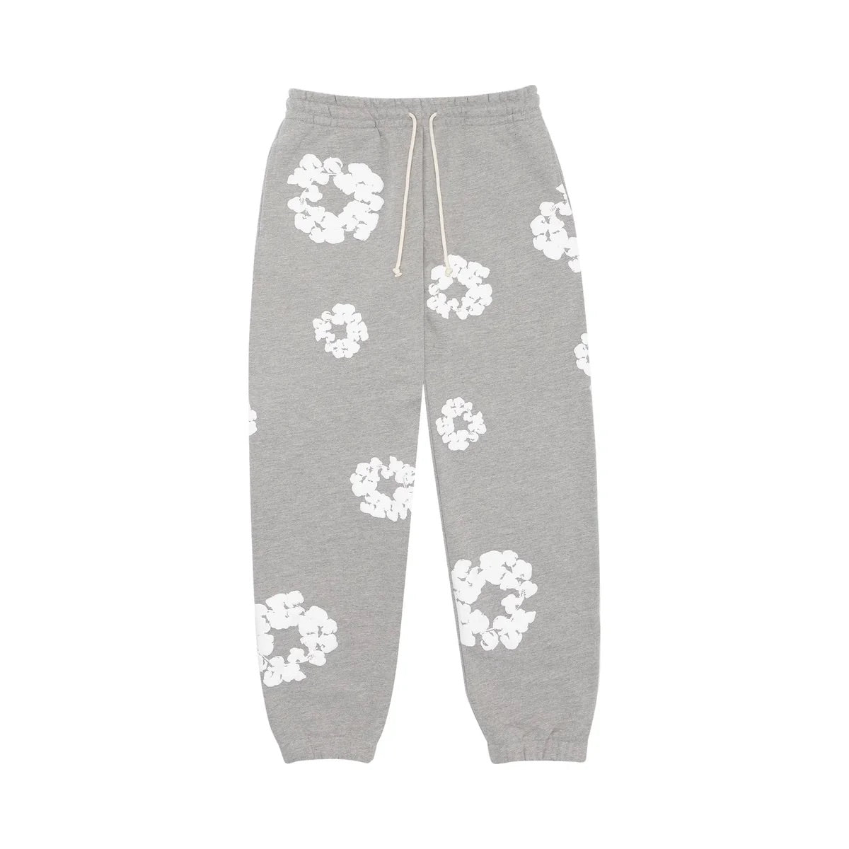Denim Tears Pantalon de jogging The Cotton Wreath Gris