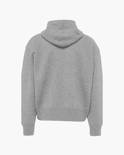 AMI ADC HOODIE GREY COEUR BLACK