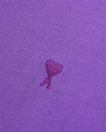 Ami Paris T-shirt Ami de Coeur Violet