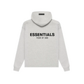 Essentials Hoodie Light Oatmeal Relaxed Gris Clair Fear Of God