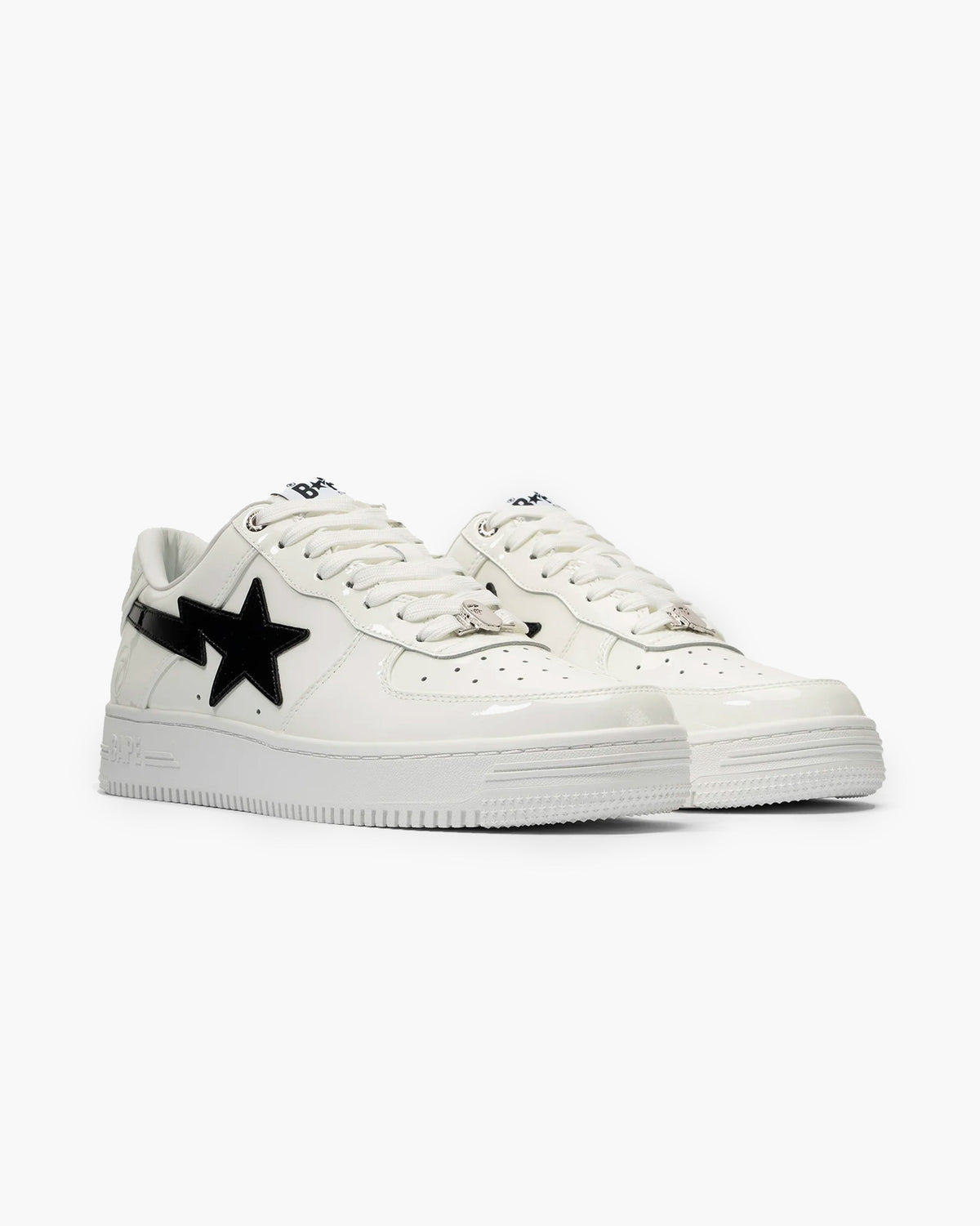 A Bathing Ape A Bathing Ape Bapesta #2 White Patent 2024