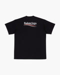 Balenciaga Wave Black Tee