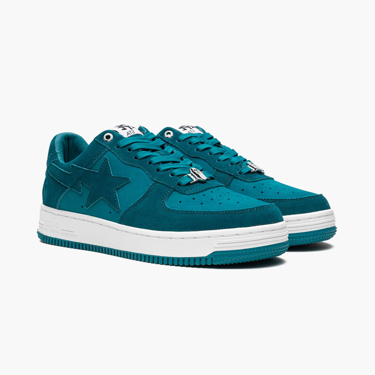 A Bathing Ape Bapesta Suede Green 2022