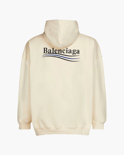 Wave Hoodie Beige