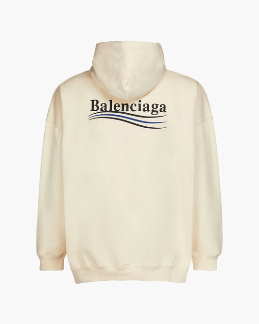 Wave Hoodie Beige