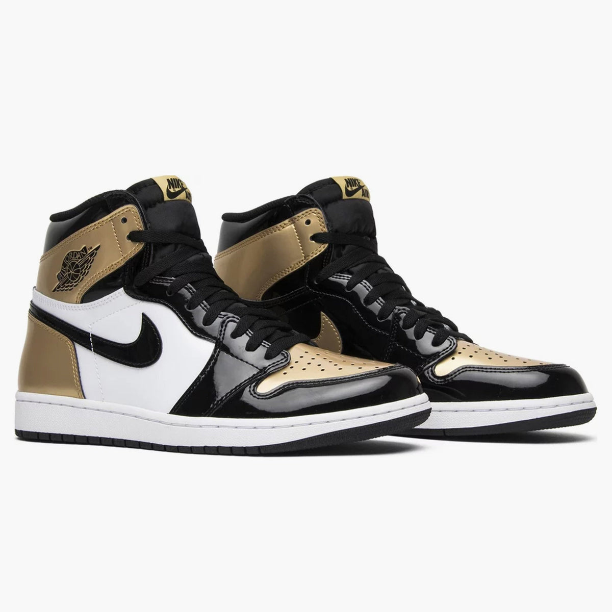 Air Jordan 1 Retro High NRG Patent Gold Toe