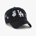 47 Brand Cap Los Angeles Dodgers MLB Flora Clean Up Black