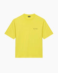 T-Shirt - Vintage Logo Print - Yellow