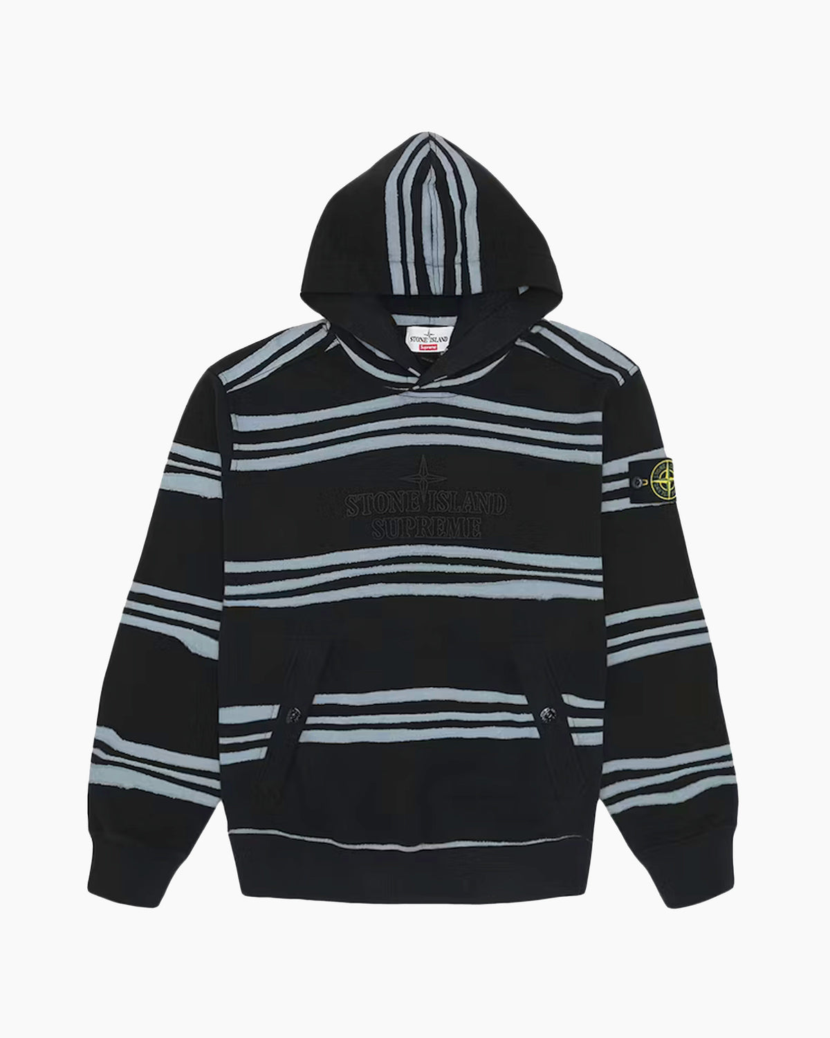Stone Island - Supreme Warp Stripe - Black