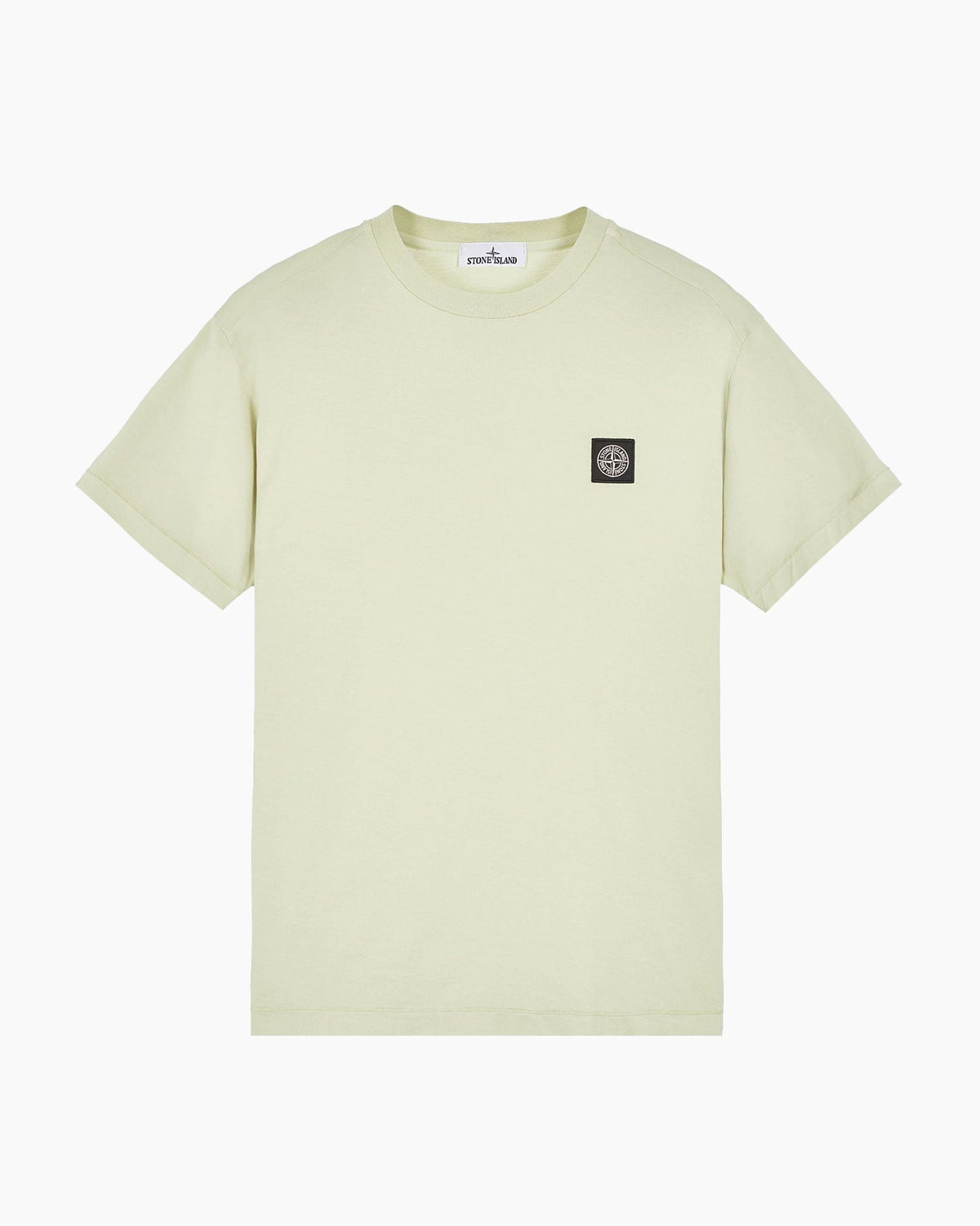 Stone Island T-SHIRT À MANCHES COURTES VERT PISTACHE STONE ISLAND