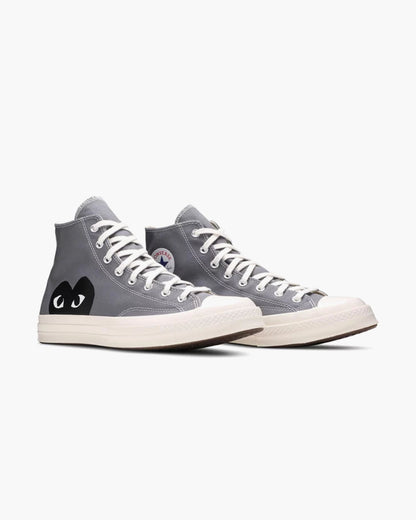 Chuck Taylor All Star 70 Hi Comme des Garcons PLAY Grey