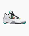 Air Jordan 4 Retro Lucid Green Rasta